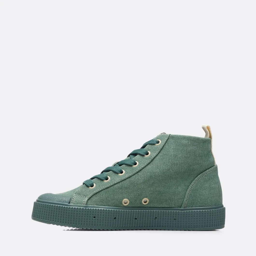 Sanjo K330 Washed High-Top Sneakers>Woman Sneakers