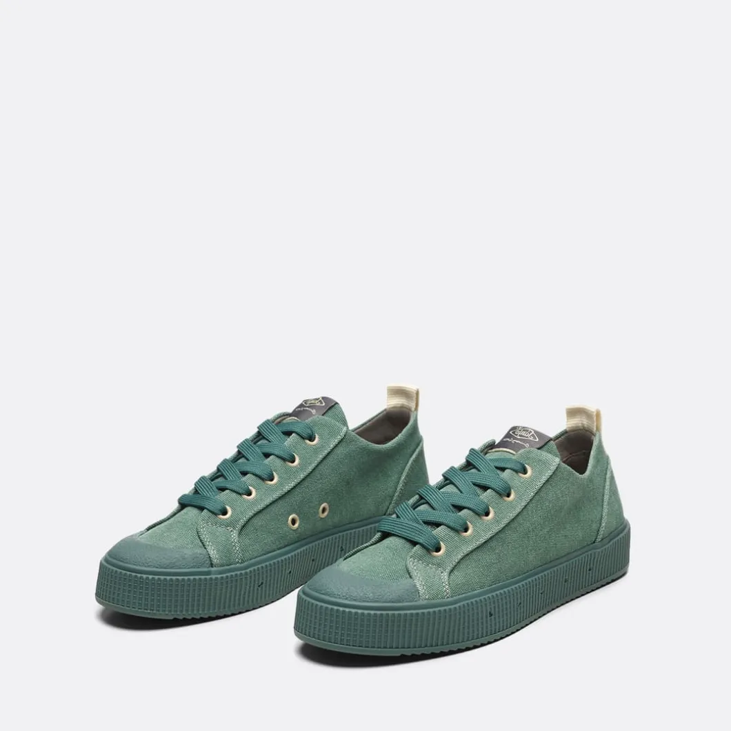 Sanjo K230 Washed Low-Top Sneakers>Man Sneakers
