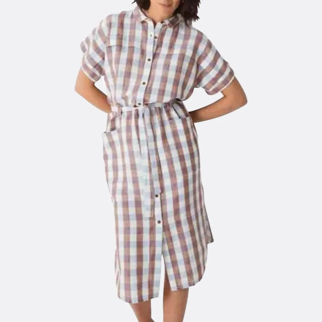 Skunkfunk Katina Vichy Dress>Woman Dresses & Jumpsuits
