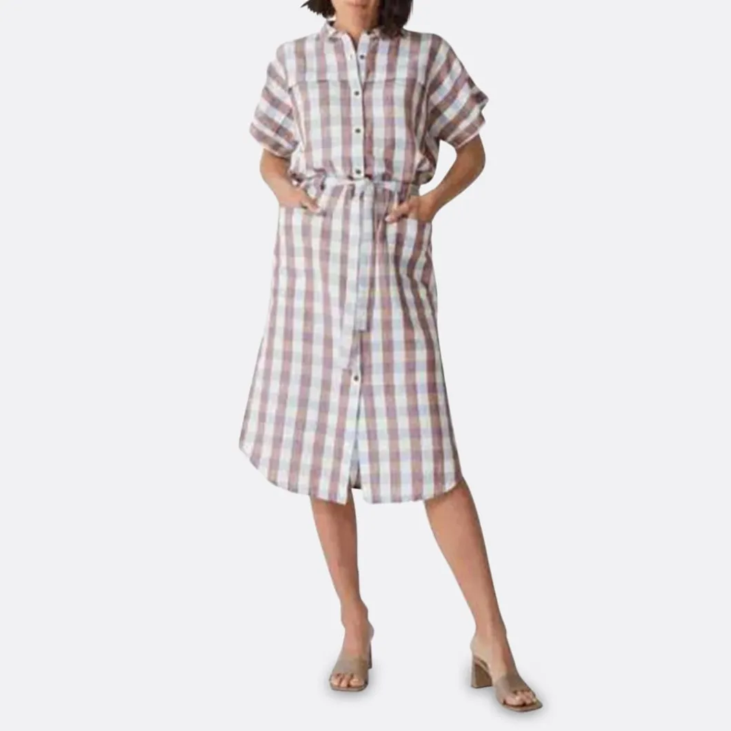 Skunkfunk Katina Vichy Dress>Woman Dresses & Jumpsuits