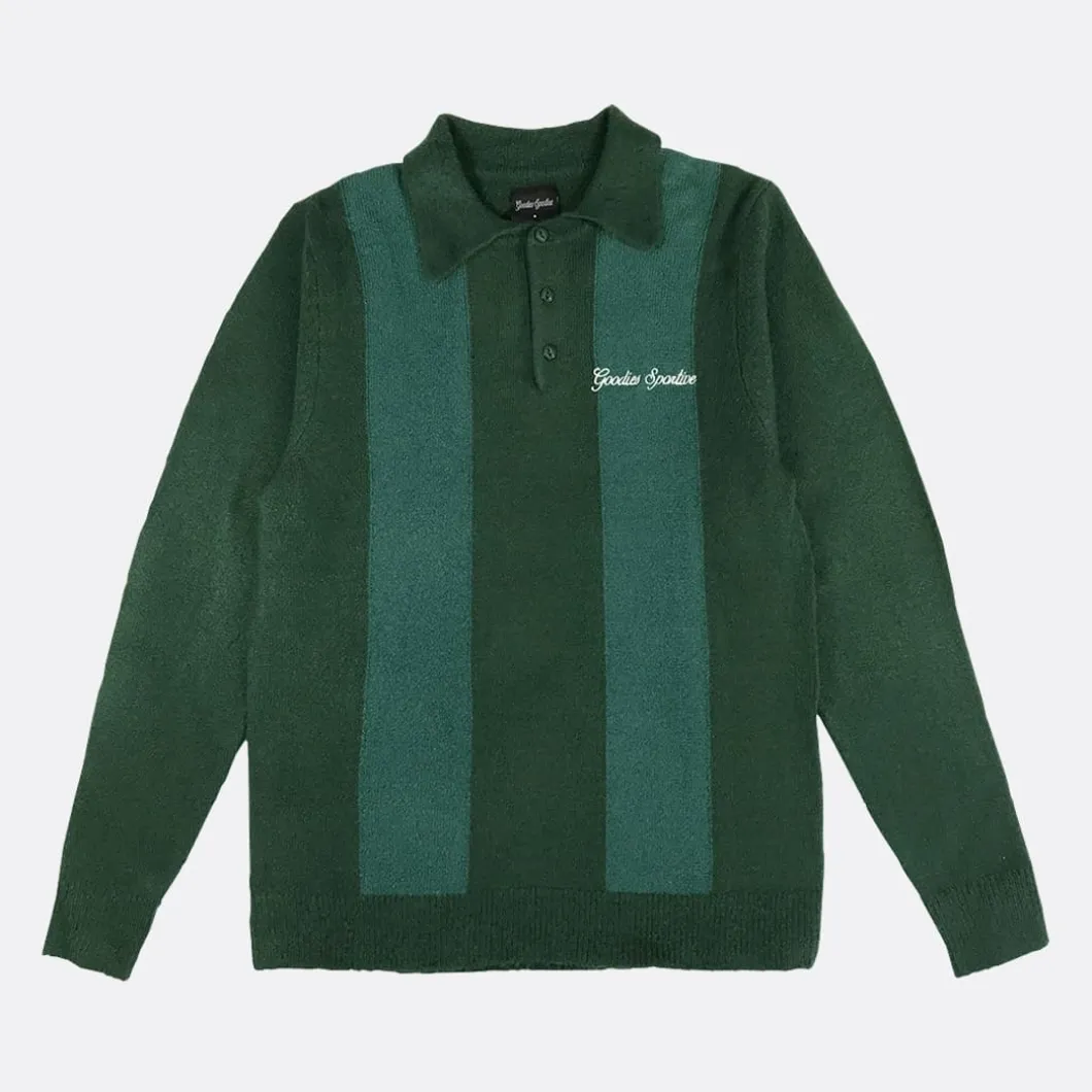 Goodies Sportive Knit Polo Bowling>Man Shirts & Polos
