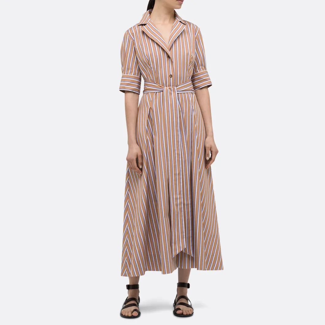 A LINE Knot-Belted Shirtdress>Woman Dresses & Jumpsuits