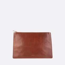 Escuyer Leather Portfolio Pouch>Woman Bags