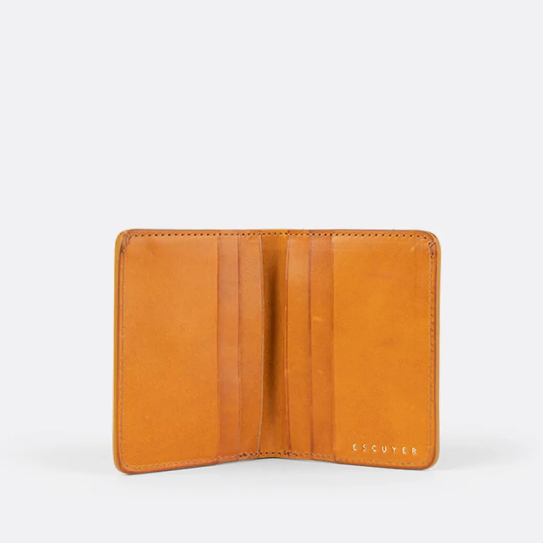 Escuyer Leather Slim Wallet>Man Wallets