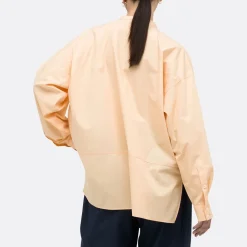 A LINE Mandarim-Style Collar Shirt><noscript><img width=