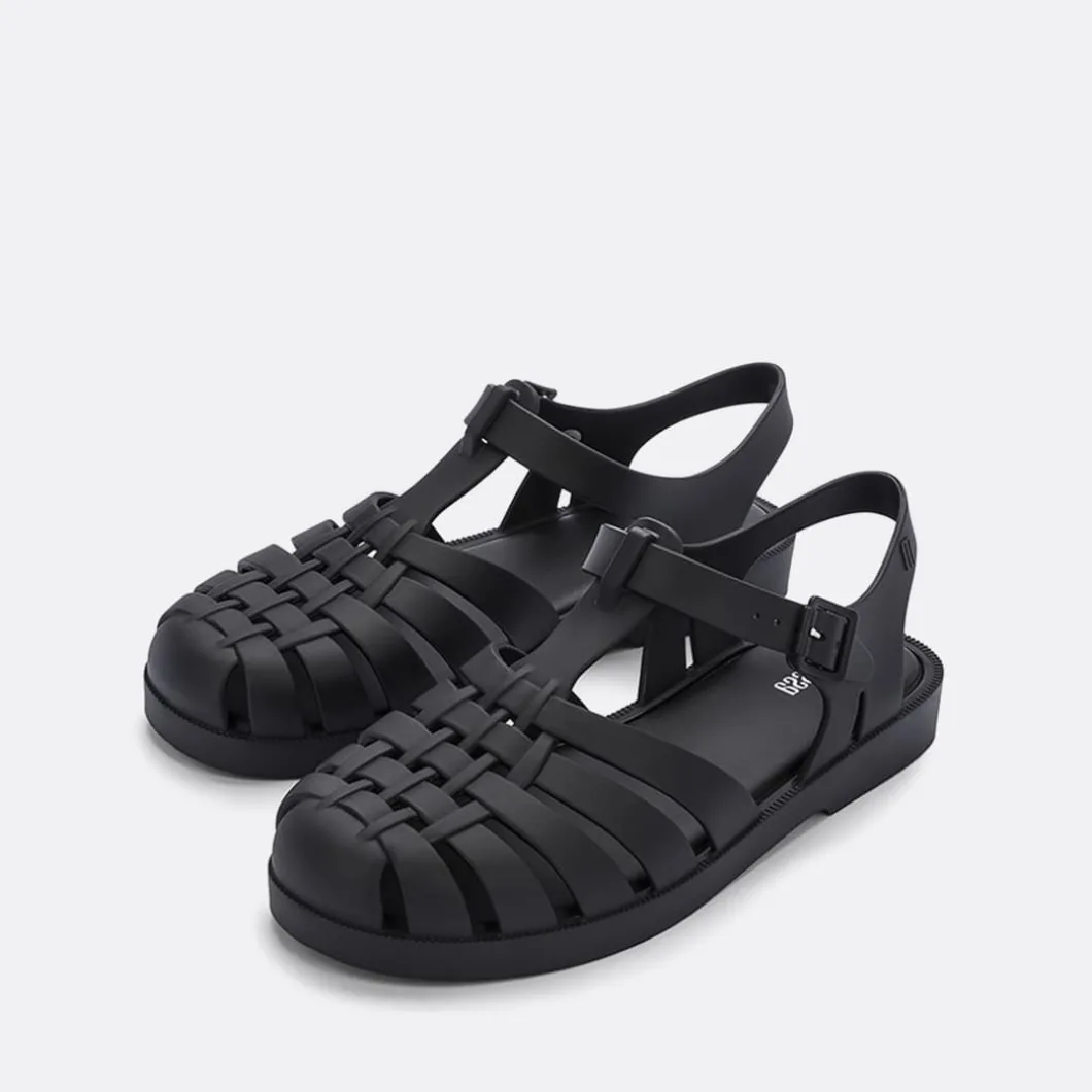 MELISSA Possession Black>Woman Sandals & Slides