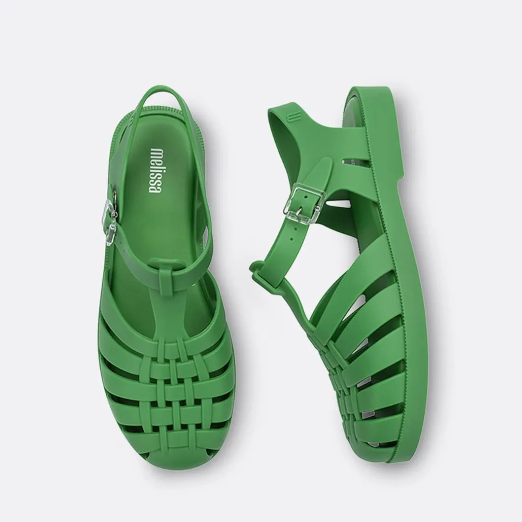 MELISSA Possession Green>Woman Sandals & Slides