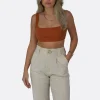 Guaja Mini Ribbed Top>Woman Tops & T-Shirts