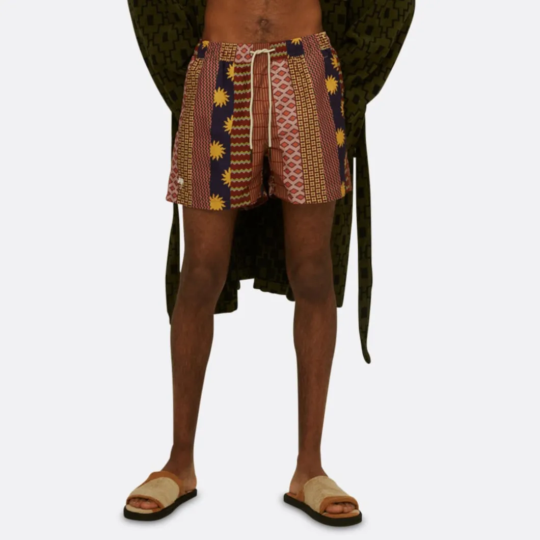 OAS Mixtape Swim Shorts>Man Trousers & Shorts