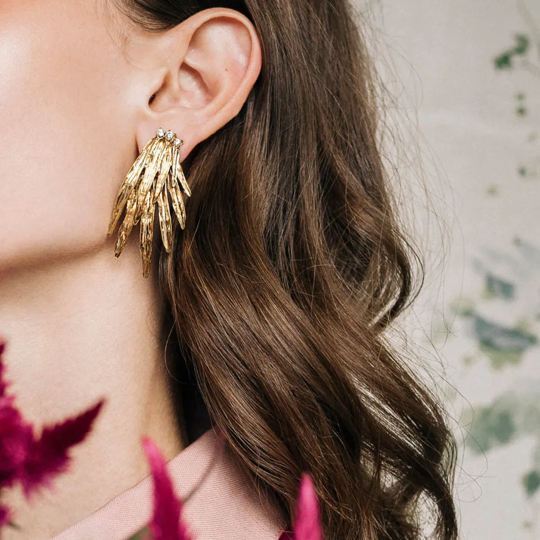 Carolina Curado Monocotiledonea M Earrings>Woman Jewellery & Watches