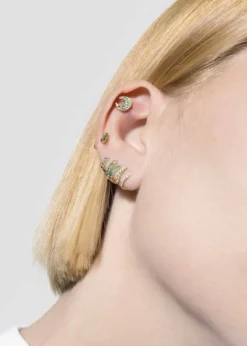 Cinco Noun Stud 18K>Woman Jewellery & Watches