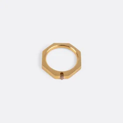 G82 Octagono Ring>Woman Jewellery & Watches
