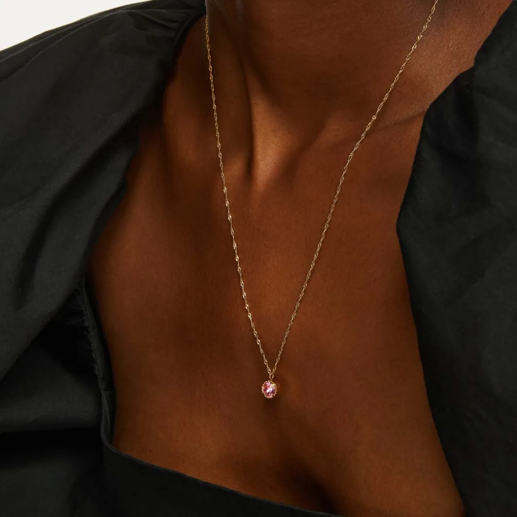 Hey Harper October Birthstone Necklace>Woman Jewellery & Watches