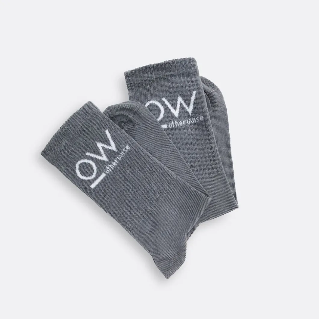 Otherwise Grey Socks>Man Socks