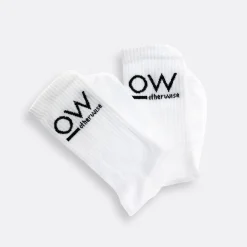 Otherwise White Socks>Man Socks