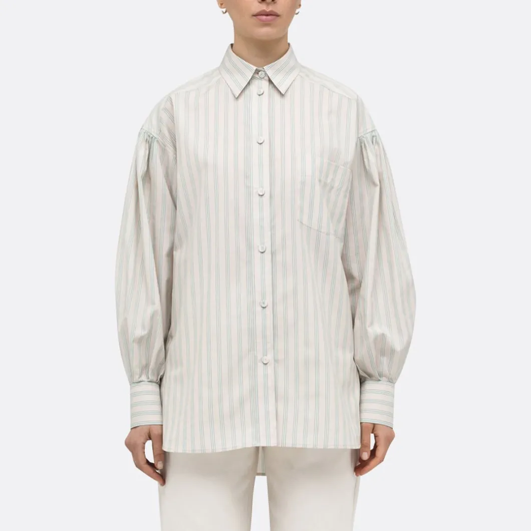 A LINE Oversize Dropped Shoulder Shirt>Woman Blouses & Shirts