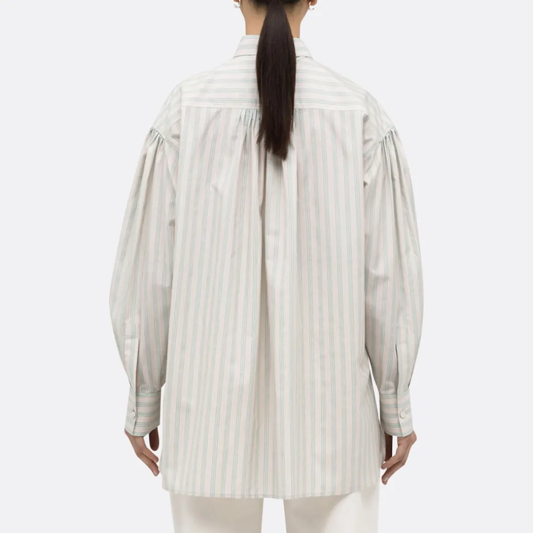 A LINE Oversize Dropped Shoulder Shirt>Woman Blouses & Shirts