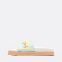 Hoff Park Lime Slides>Woman Sandals & Slides