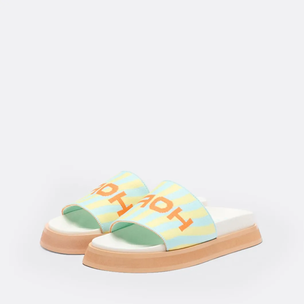 Hoff Park Lime Slides>Woman Sandals & Slides