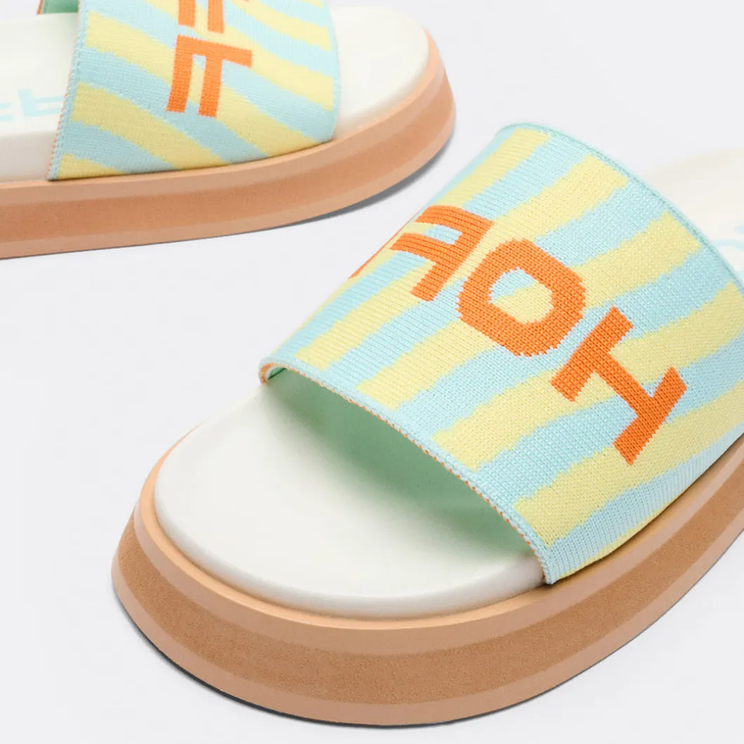 Hoff Park Lime Slides>Woman Sandals & Slides