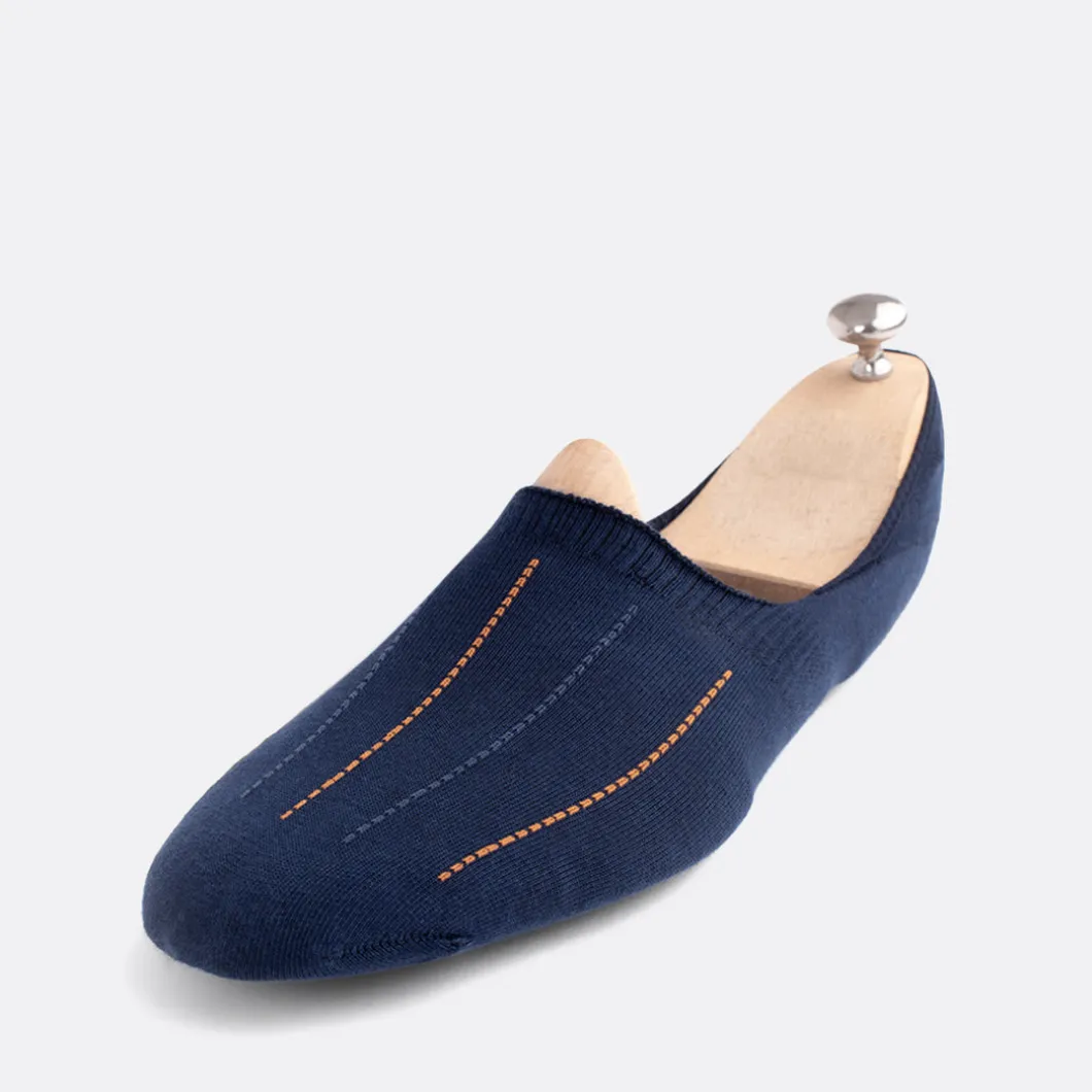 Westmister Pinstripes No Show Socks>Man Socks
