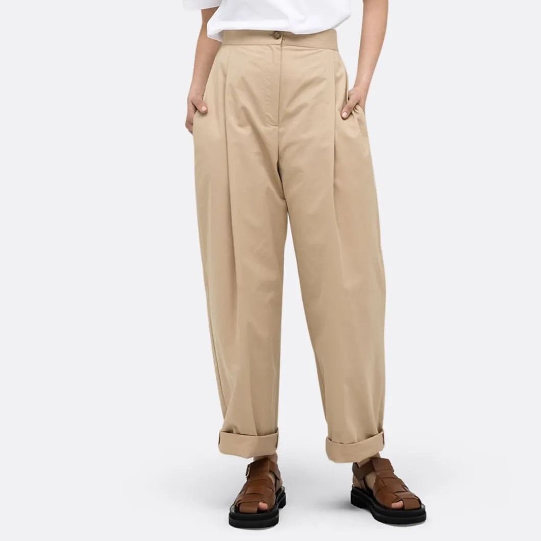 A LINE Pleated-Detail Trousers>Woman Trousers