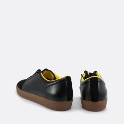 Hypnotic Yellow Retro Low-Top Sneakers><noscript><img width=