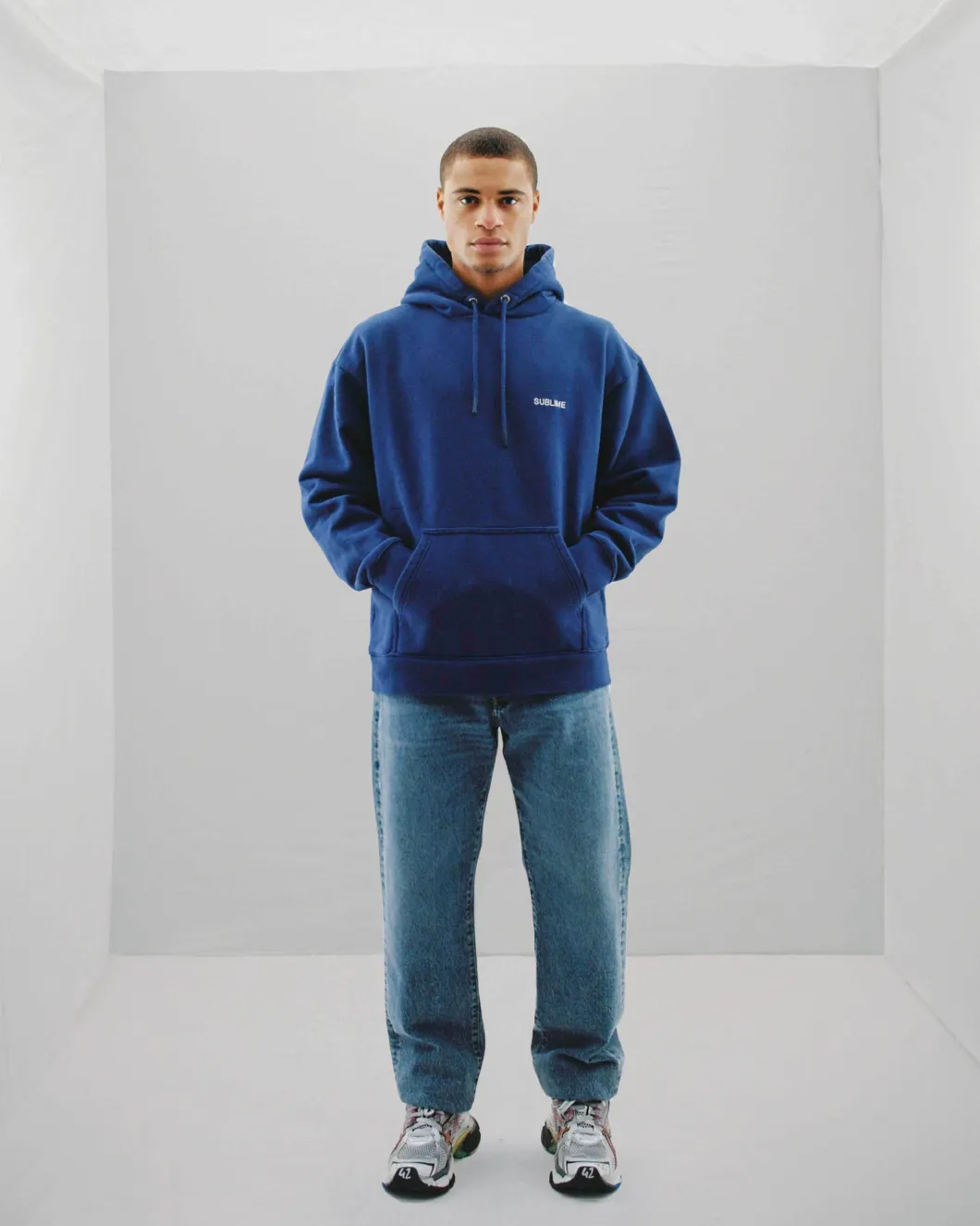 Sublime Royal Blue Hoodie>Woman Sweaters