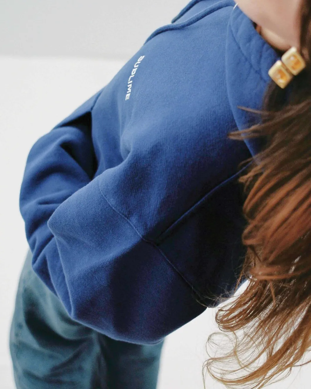 Sublime Royal Blue Hoodie>Man Sweaters