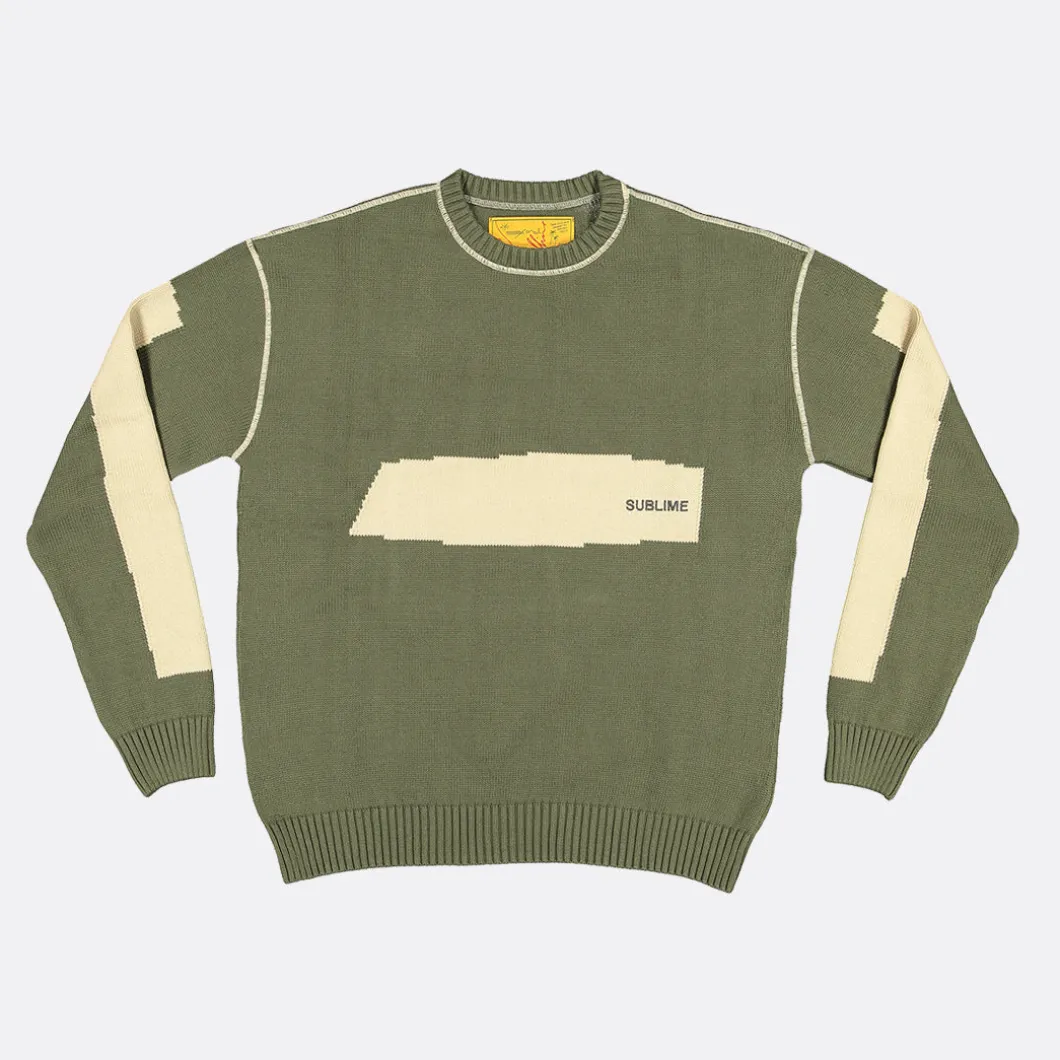 Sublime Sand Tree Knit>Woman Sweaters