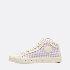 Sanjo K100 Vichy High-Top Sneakers>Woman Sneakers