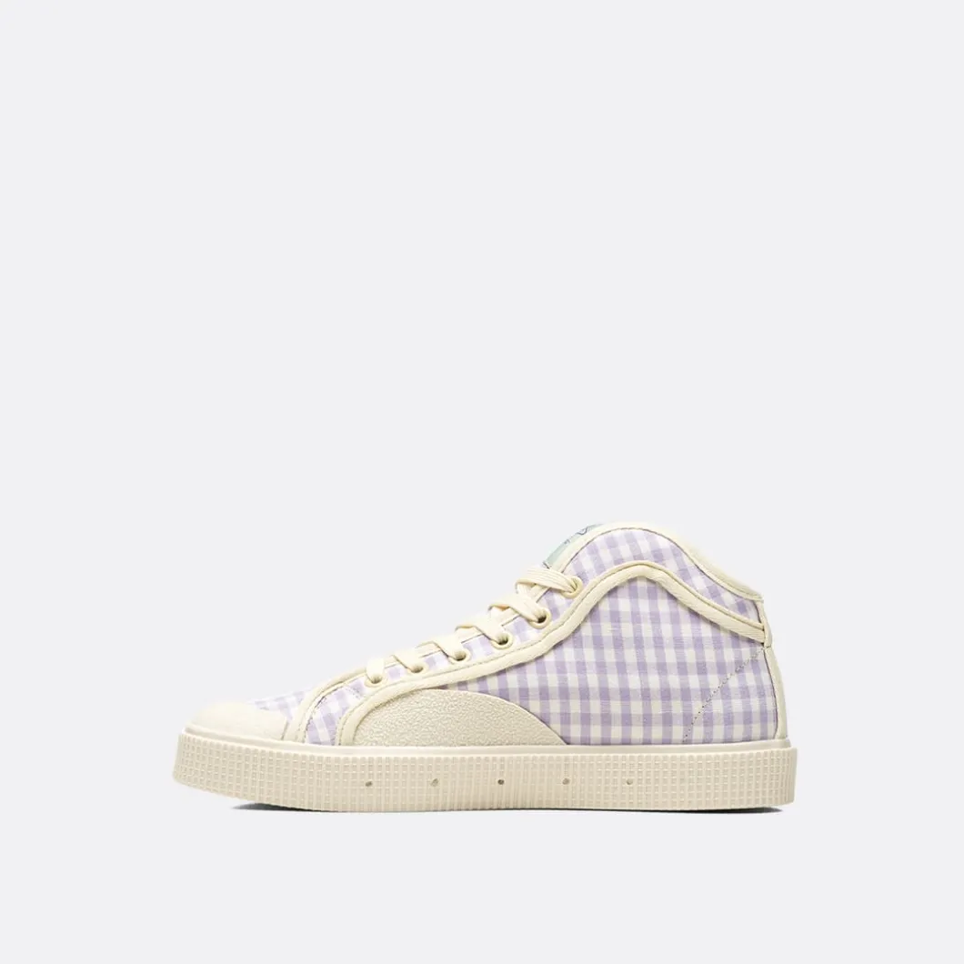 Sanjo K100 Vichy High-Top Sneakers>Woman Sneakers