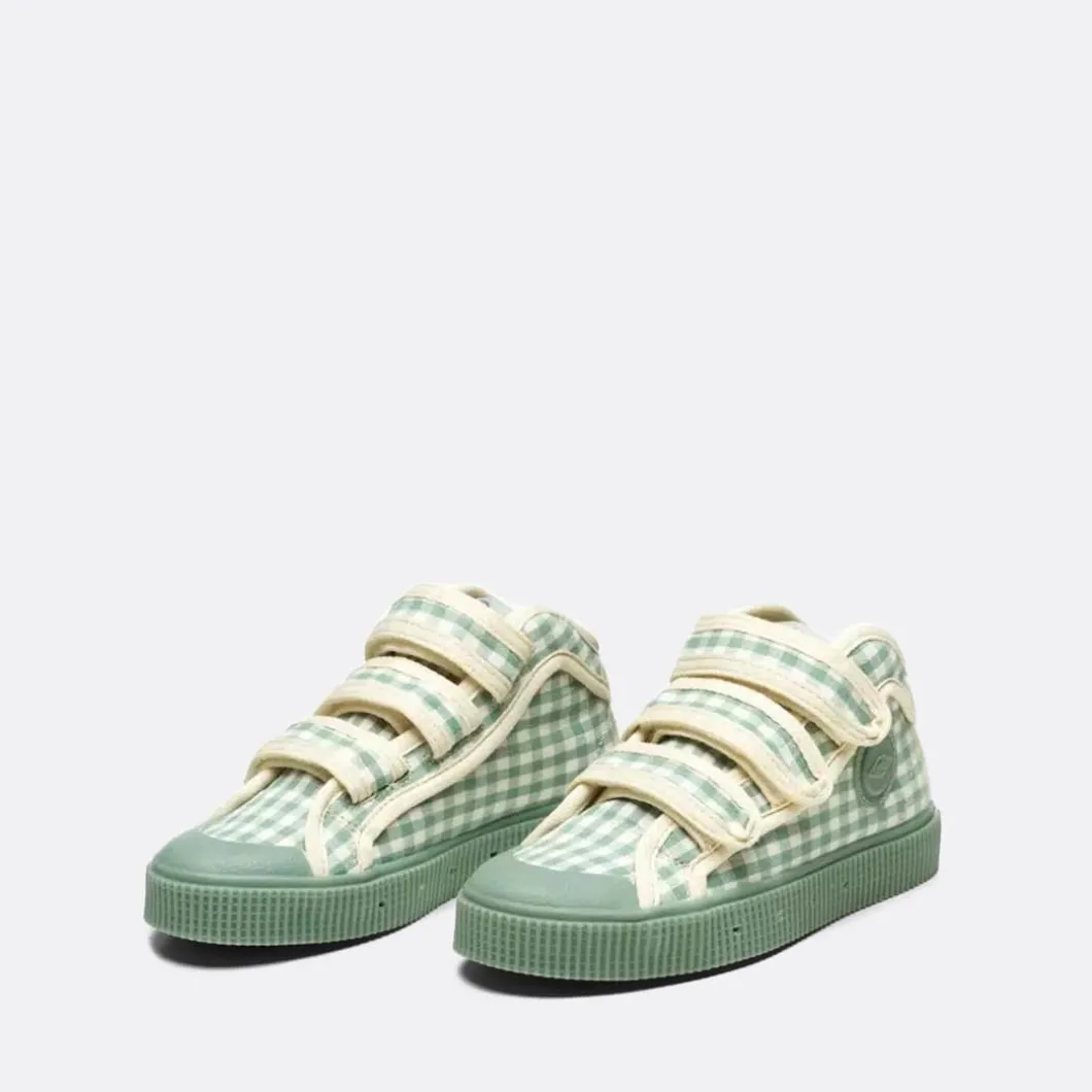 Sanjo Kids V100 Marble Pastel Green>Woman Sneakers