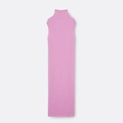 A LINE Silk-Blend See-Through Dress>Woman Dresses & Jumpsuits
