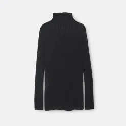 A LINE Silk-Blend See-Through Top>Woman Tops & T-Shirts