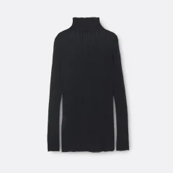 A LINE Silk-Blend See-Through Top>Woman Tops & T-Shirts