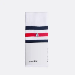 Manitou Amsterdam Stripe Affairs Old School Tennis Socks>Woman Socks
