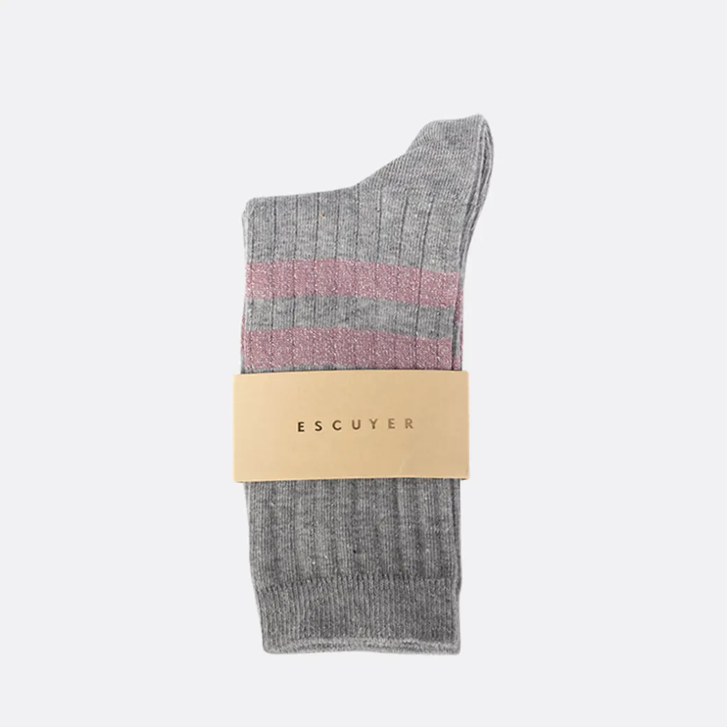 Escuyer Stripes Socks>Woman Socks