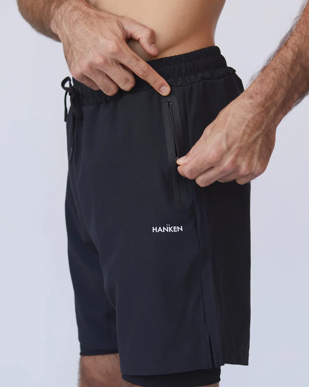 Hanken Tech Shorts>Man Trousers & Shorts