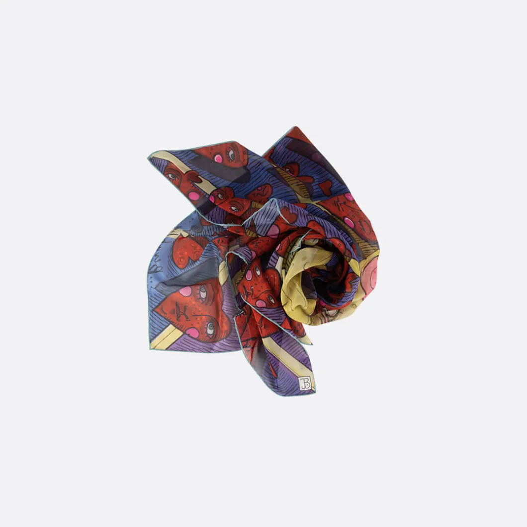 Berriblue Tfrlab_01 Fame Scarf>Man Scarves & Gloves