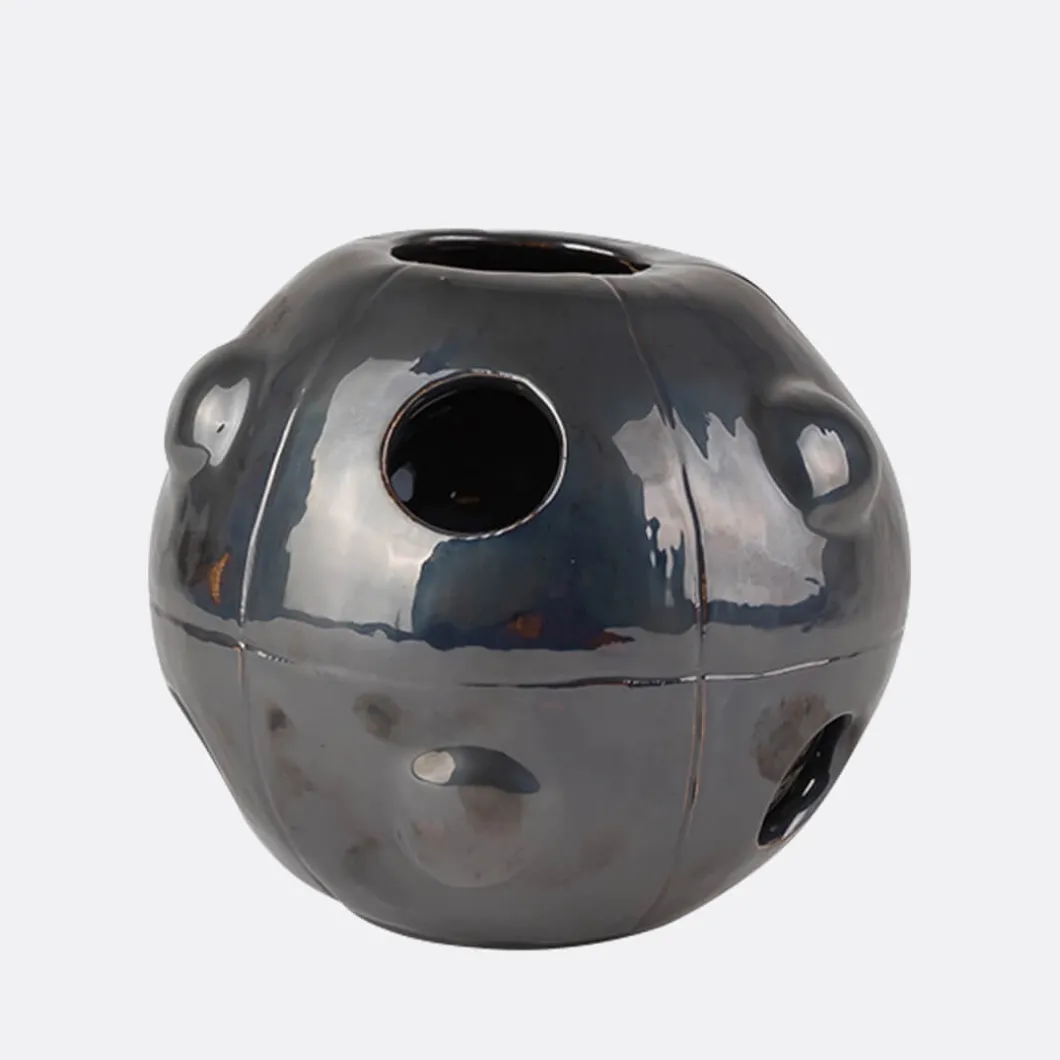 Mia Aga Tfrlab_01 Silver Candle Holder>Man Home Accessories
