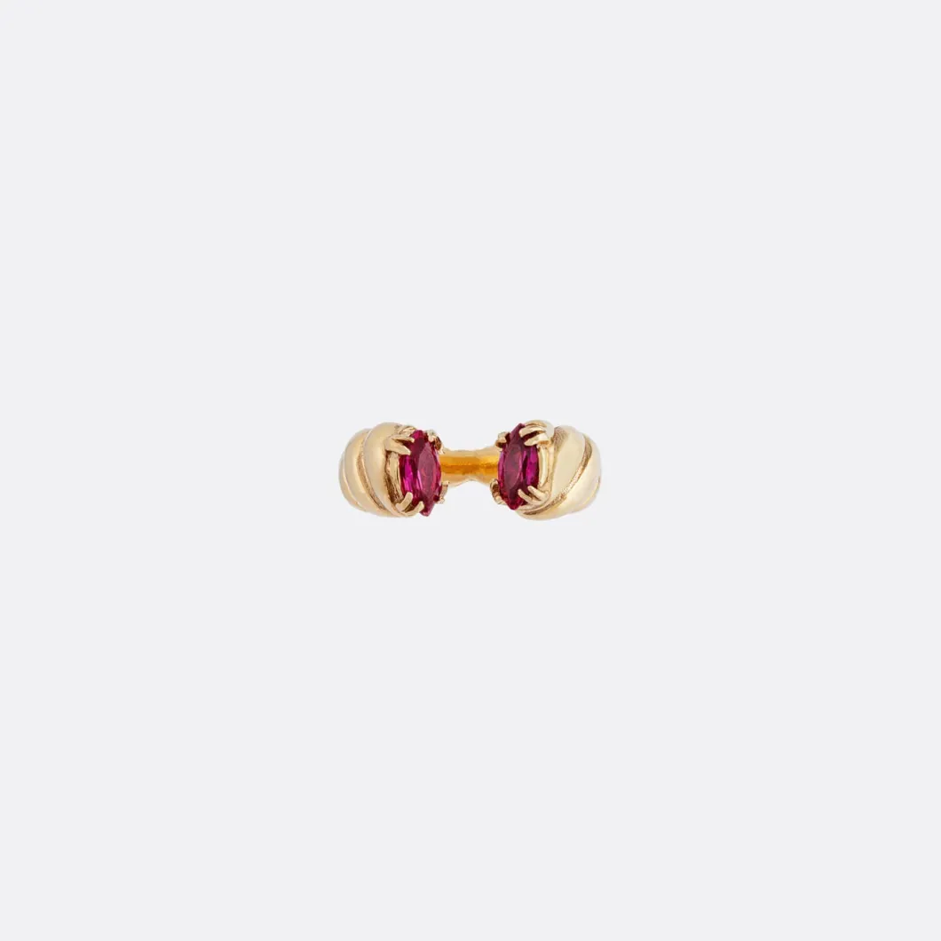 Carolina Curado Twisted Stones Ring>Woman Jewellery & Watches