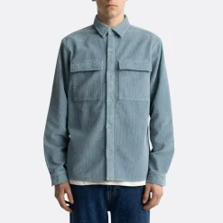 RVLT Utility Overshirt>Man Shirts & Polos