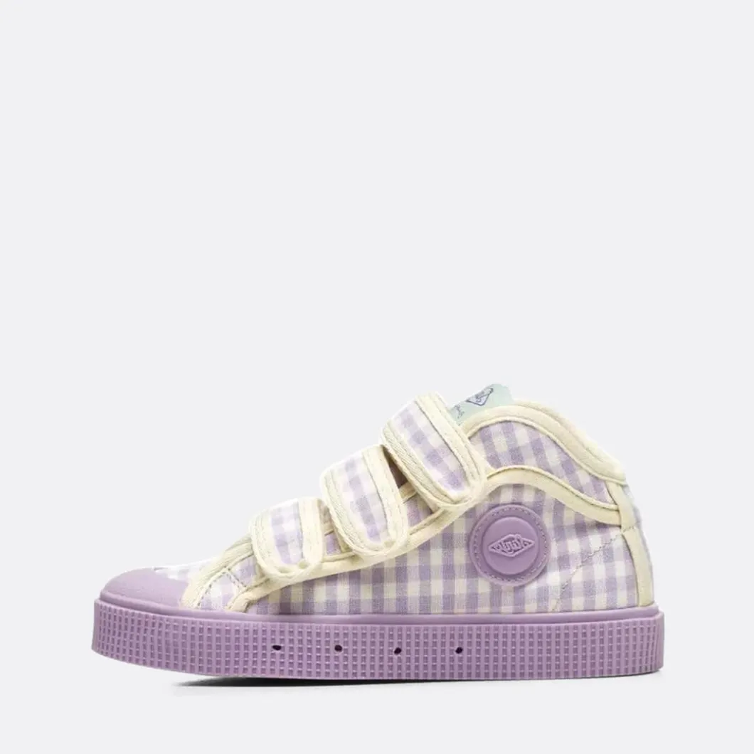 Sanjo V100 Vichy Lavender>Man Sneakers
