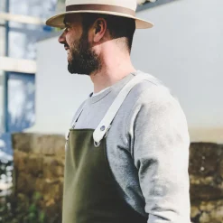 Yako & Co Vegan Leather Apron>Man Home Accessories