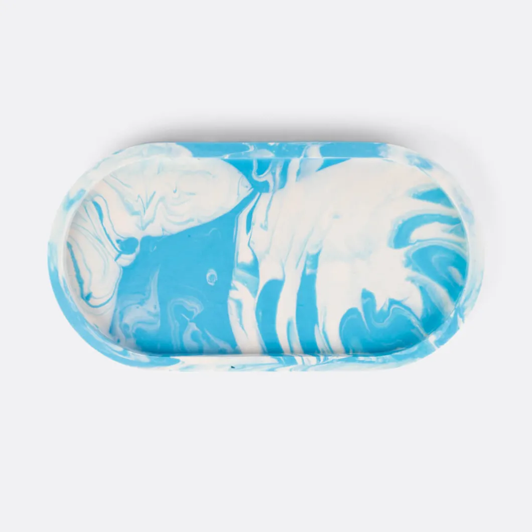 Crida Weather Report Oval Tray>Man Home Accessories