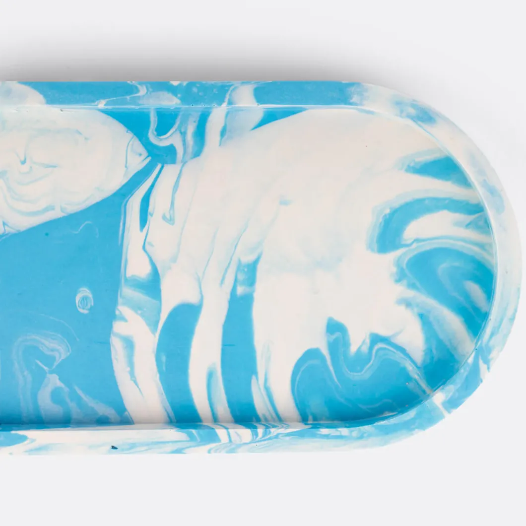 Crida Weather Report Oval Tray>Man Home Accessories