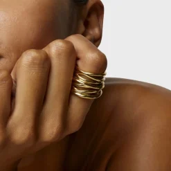 Hey Harper Wire Ring>Woman Jewellery & Watches