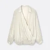 A LINE Wrap-Detail Blouse>Woman Blouses & Shirts